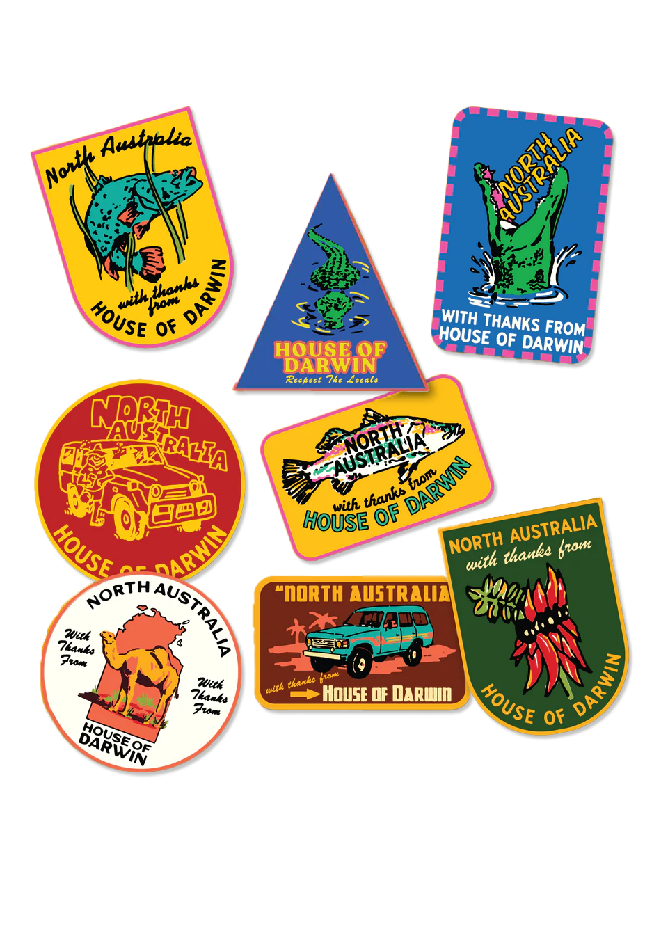 OUTBACK STICKER PACK