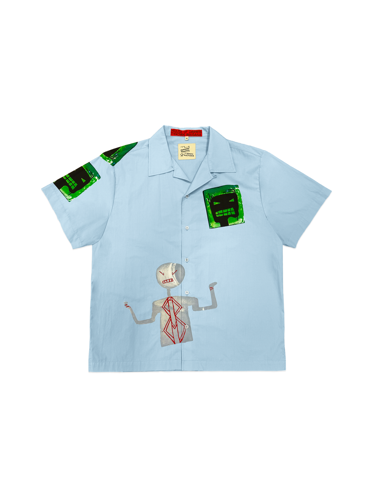 Tyrown Waigana x HOD White Media Shirt