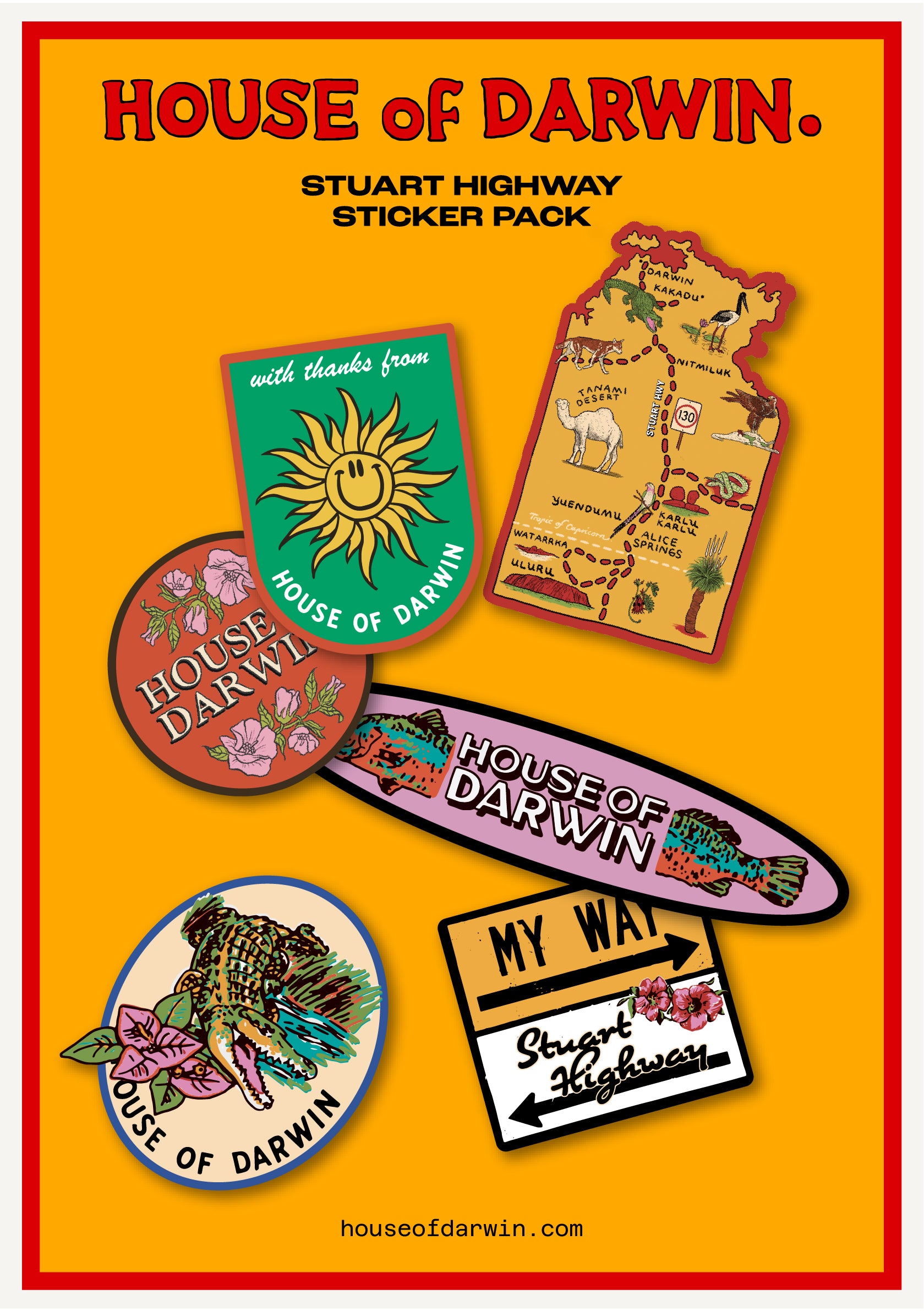 Sticker Pack • House of Darwin