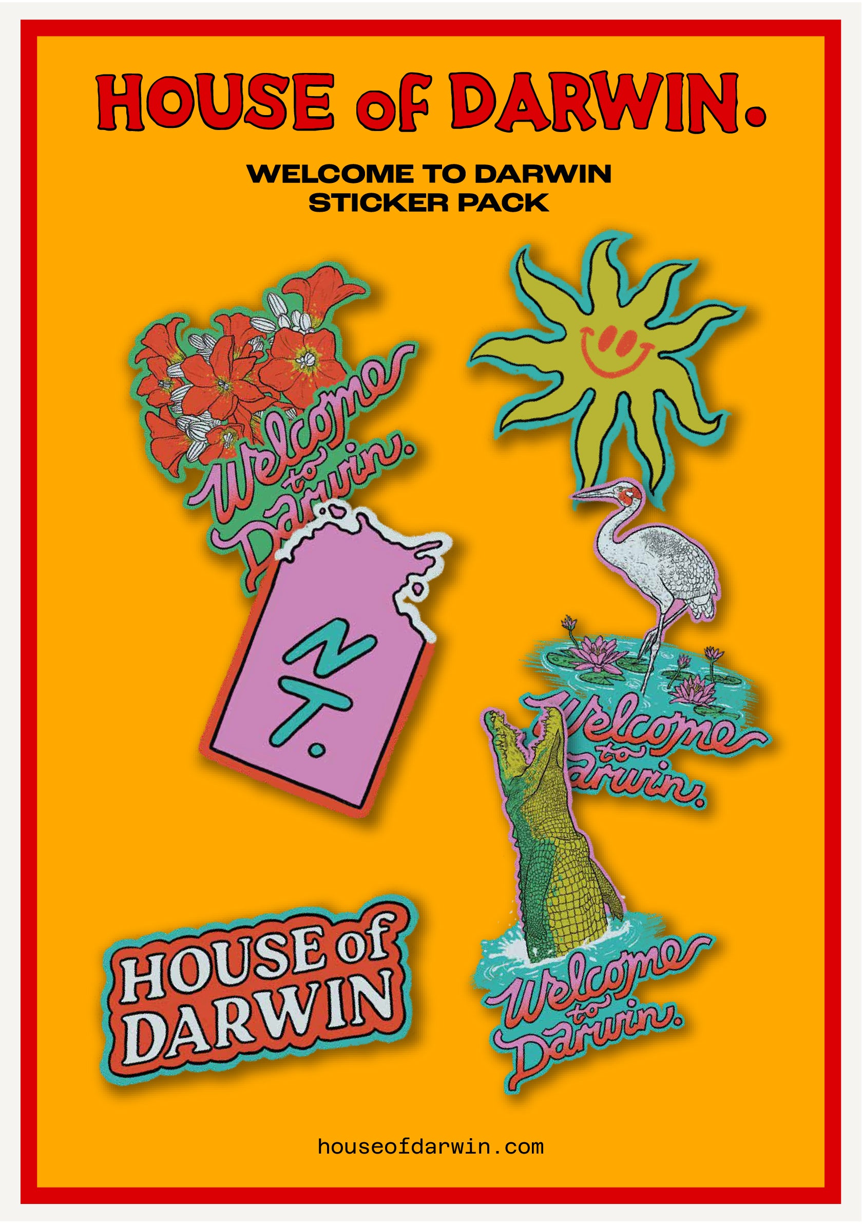 Sticker Pack • House of Darwin