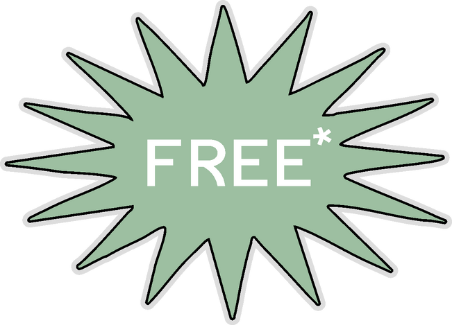 Free with Roark Stickers