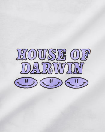 Take Care Semi Crop - White