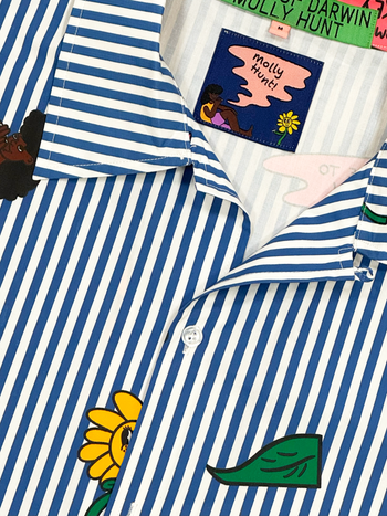 Molly Hunt x HOD Striped Smokey Town Shirt